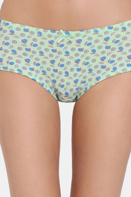 Zivame Girls Anti-Microbial Medium Rise Full Coverage Hipster Panty (Pack of 3) - Multicolor — image 5